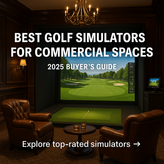 Best Golf Simulators for Commercial Spaces (2025 Buyer’s Guide)