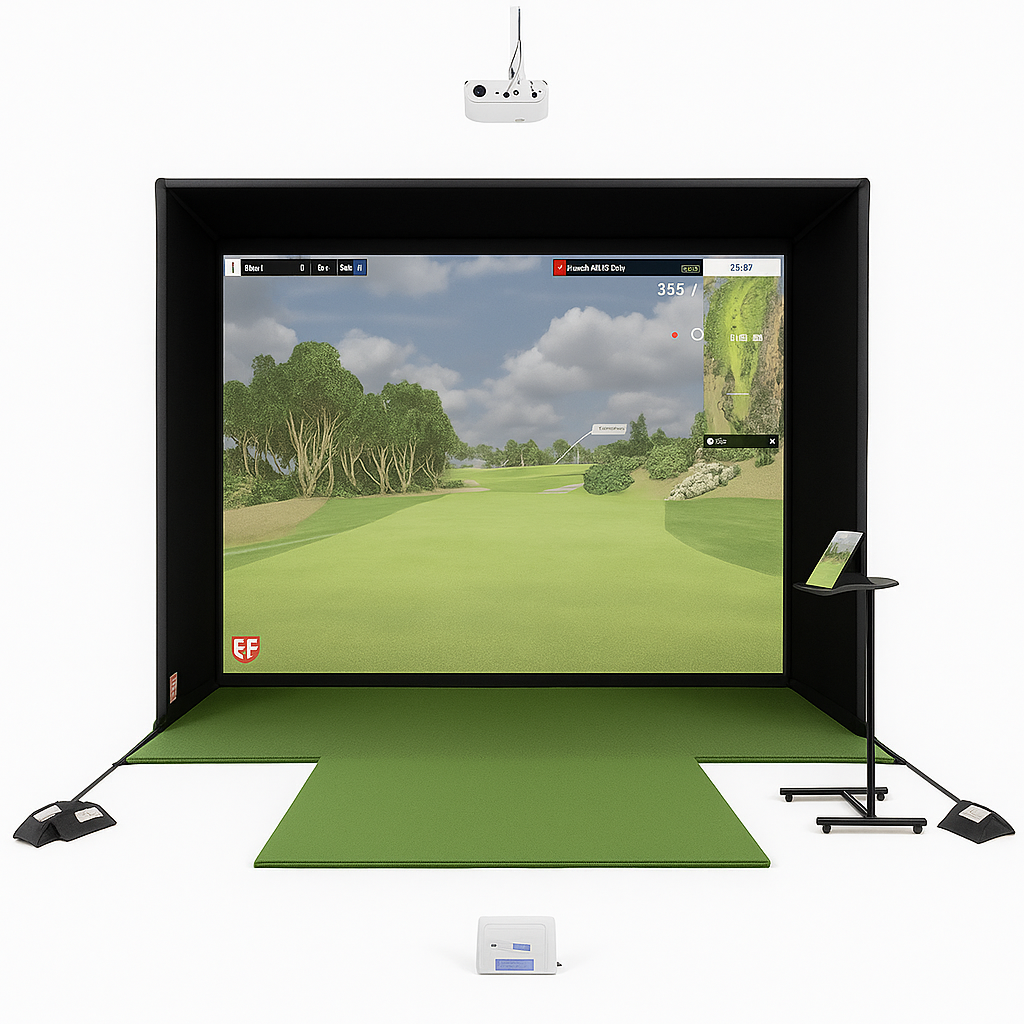 EdgeFlight Apex S350 Golf Simulator Studio