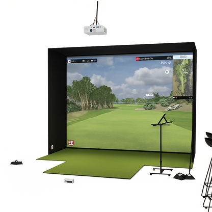 EdgeFlight Apex S350 Golf Simulator Studio