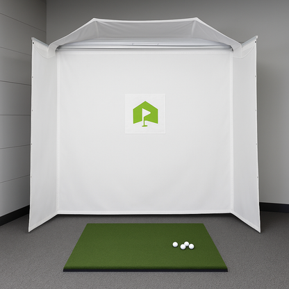 HomeCourse® Retractable Golf ProScreen 180