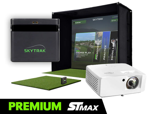 SKYTRAK STMAX GOLF SIMULATOR - PREMIUM STUDIO PACKAGE