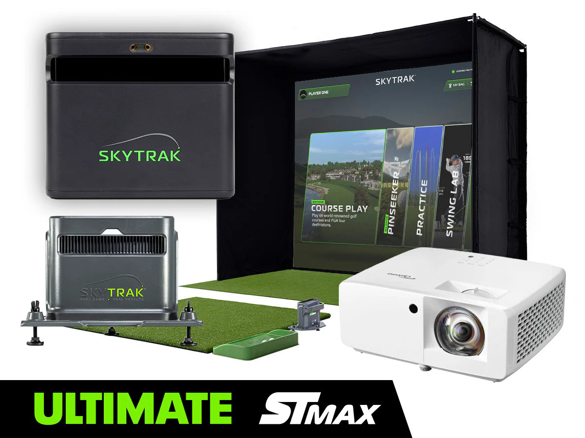 SKYTRAK STMAX GOLF SIMULATOR - ULTIMATE STUDIO PACKAGE